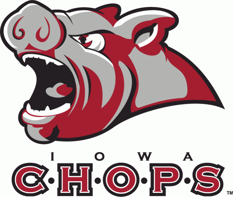 Iowa Chops 2008 09 Primary Logo iron on heat transfer